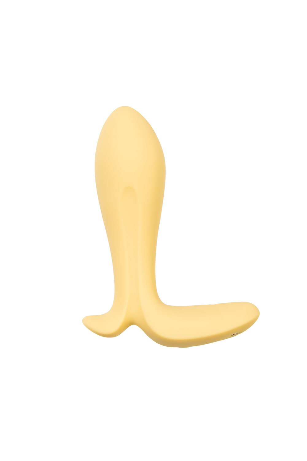 Анальный вибратор Satisfyer Intensity Plug, силикон, желтый, 9 см