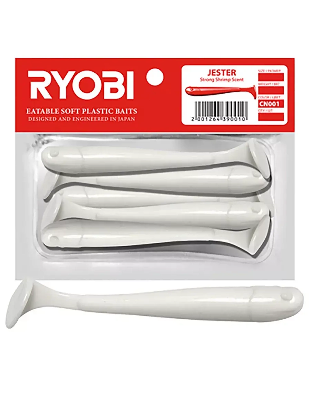 Мягкая приманка риппер JESTER (75mm), упк. 5 шт.