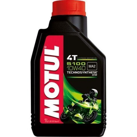 Масло 4т 10w40 полусинт Motul 5100 1л