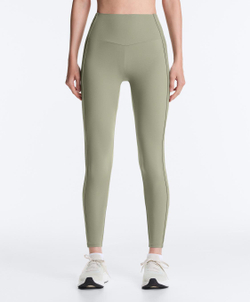 OYSHO Леггинсы Comfortlux с высокой посадкой в рубчик длиной до щиколоток, бледно-зеленый