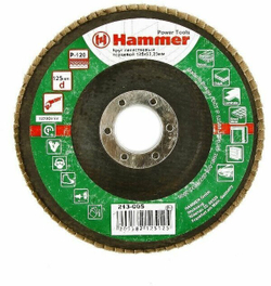 Круг лепестковый торцевой 125 Х 22 Р 120 тип 1 КЛТ  Hammer Flex 213-005
