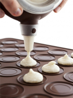 Коврик силиконовый для макарунс на 48 шт. (38,5*29 см)