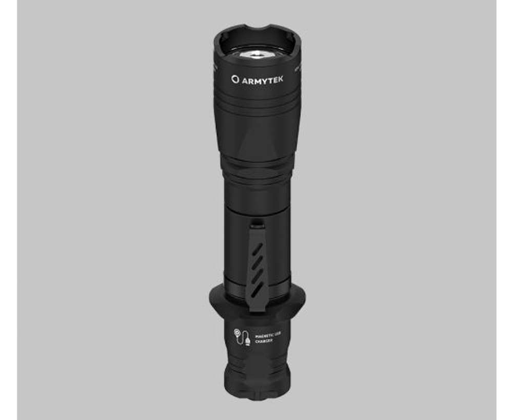Фонарь Armytek Dobermann Pro Magnet USB Белый, F07501C