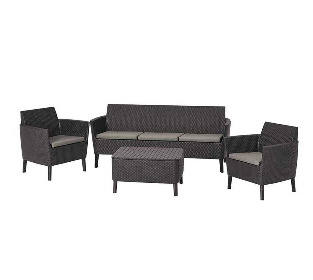 Комплект плетеной мебели Salemo 3 seater set