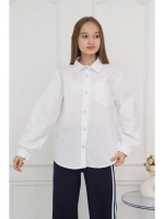 Блузка школьная для девочки оверсайз