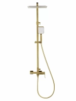 Душевая система WONZON & WOGHAND DIAMOND WW-88739011-BG брашированное золото