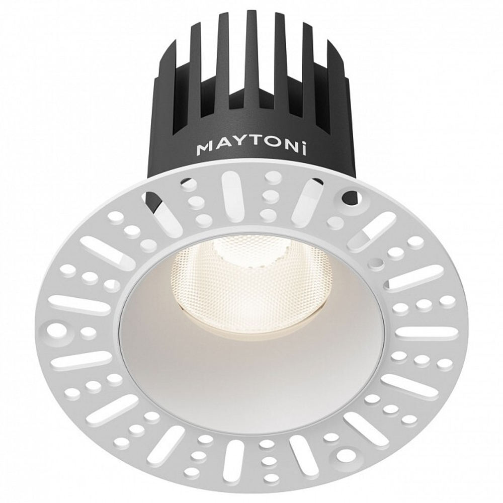 Встраиваемый светильник Maytoni Dip DL121-15W-4K-TRS-W