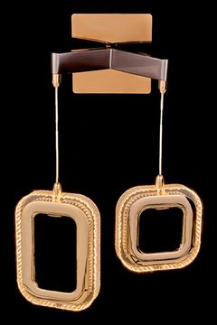 Бра LED 15W 3000К/4000К/5500К LE7701/2W Gold золото Theona Leon