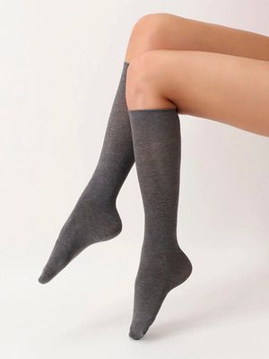 Тёплые шерстяные гольфы с кашемиром Cheryl Fine Cashmere Knee-High Oroblu