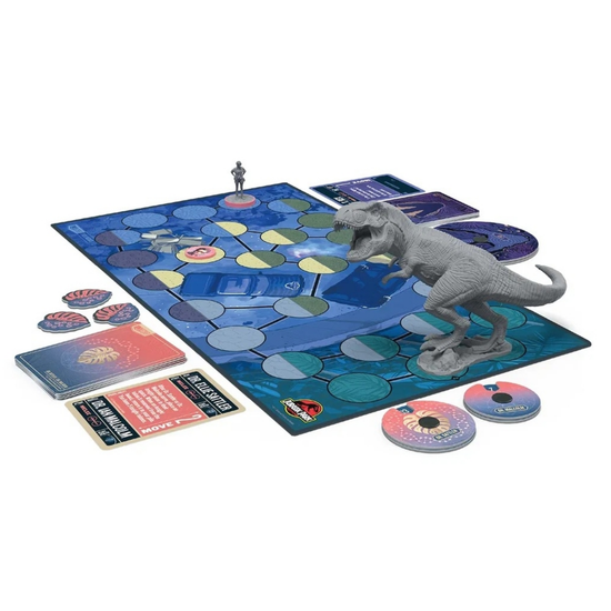 Настольная игра Unmatched. Jurassic Park. Dr. Sattler vs T. Rex + русские правила