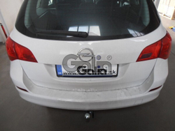Фаркоп оцинкованный Galia O061C для Opel Astra J седан/универсал 2009-2015(паспорт и сертификат в комплекте)(без электрики)