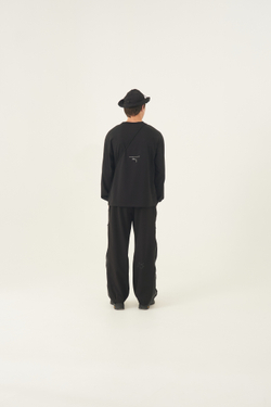 Лонгслив Called a Garment Peachskin "Black"