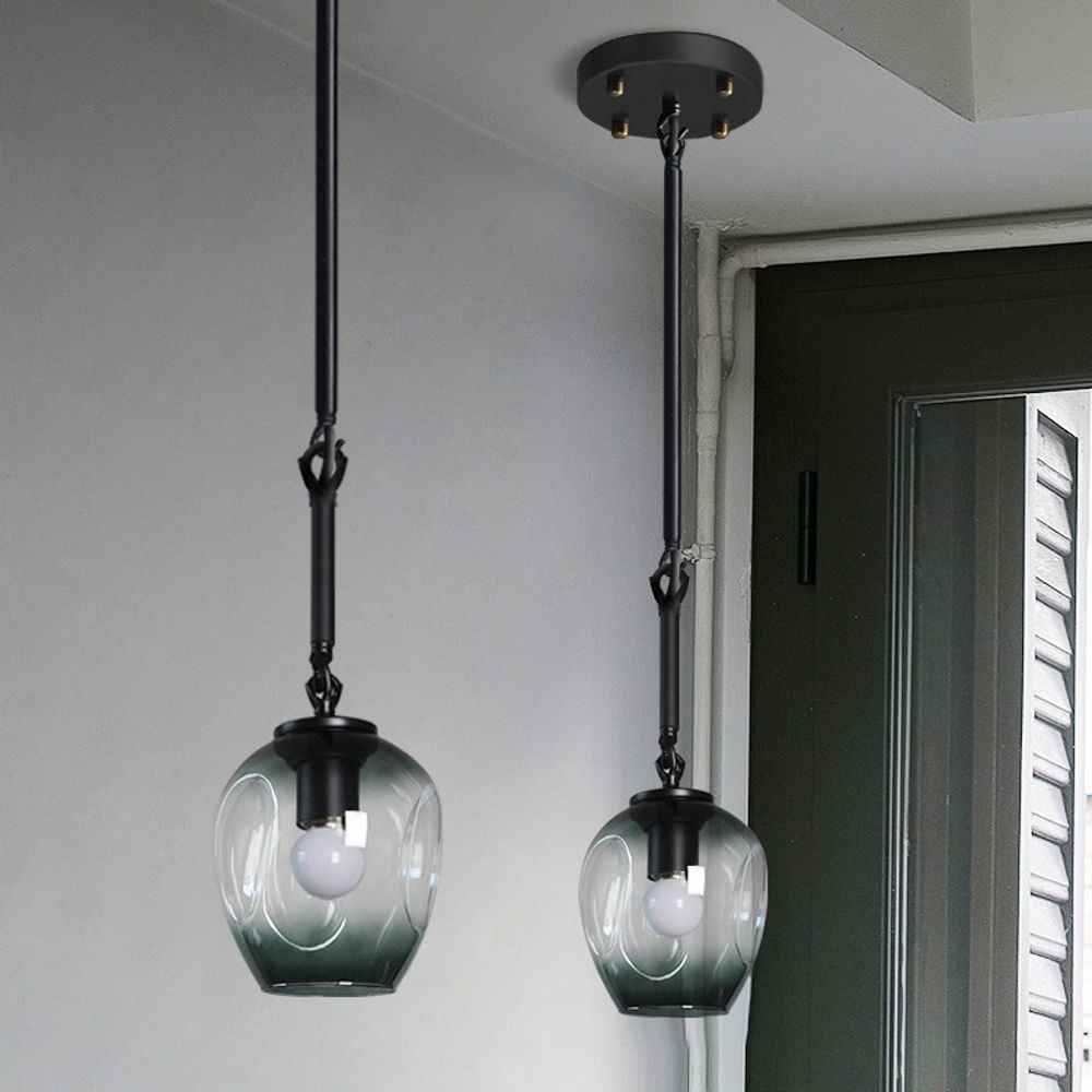 Подвесной светильник ADEL-ONE L1 Cognac Black