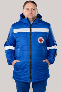 Куртка утепленная мужская Скорая Помощь MedicLine (Dewspo)