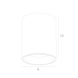 Светильник потолочный Arte Lamp Torre A1532PL-1WH