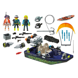Playmobil - Лодка TEAM SHARK с гарпуном 70006