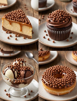 Шарики в шоколаде КРИСПИ медь, d=3-6 мм, 50 гр