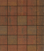 Гранитная тротуарная плитка КВАДРАТ - А.2.К.4 Листопад гранит Арабская ночь