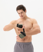 Перчатки для фитнеса STARFIT WG-204, черный/хаки