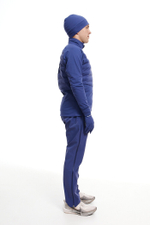 ЛОНГСЛИВ С ПУХОВОЙ ВСТАВКОЙ МУЖСКОЙ | DEEP COBALT