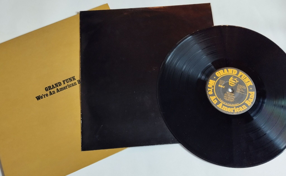 Винтажная виниловая пластинка LP Grand Funk Were An American Band (USA 1973) (Club Edition)