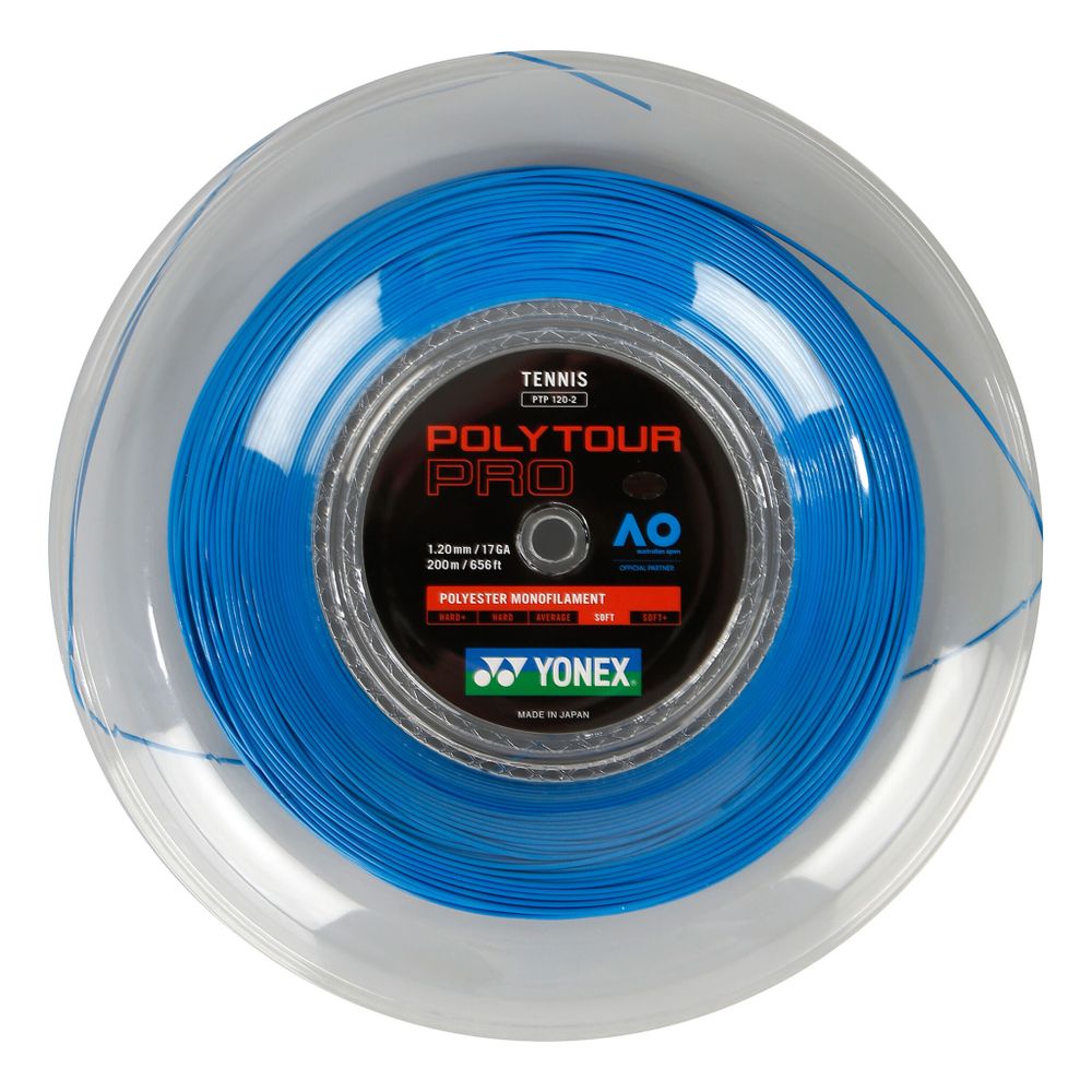 Струны теннисные Yonex Poly Tour Pro String Reel 200m - Blue