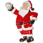 Брошь «Рождественское чудо - Дед мороз», 4,7*3,8см