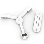 Весы кухонные складные triscale™, белые