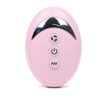 Нежно-розовый вибратор для пар с пультом ДУ