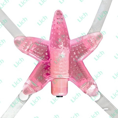 Розовый стимулятор клитора в форме звезды LIL STARFISH
