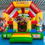 Коммерческий надувной батут «Добрая русская сказка 4», 8*4*5 м