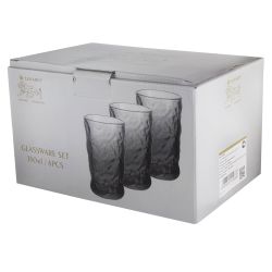 Lenardi 200-018 Набор из 6 стаканов 350мл в под.уп.(х8)Стекло