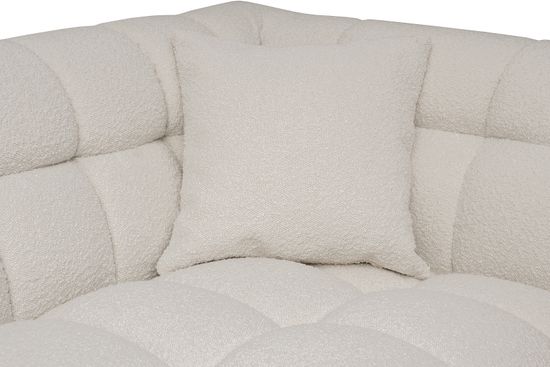 Диван двухместный GD/Prato букле экрю Orso ECRU 204*106**75см