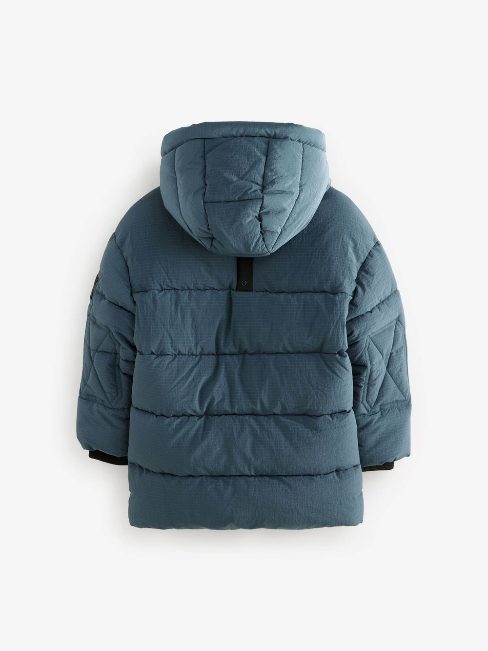 Куртка утепленная с капюшоном для мальчика Next 414-110, Синий