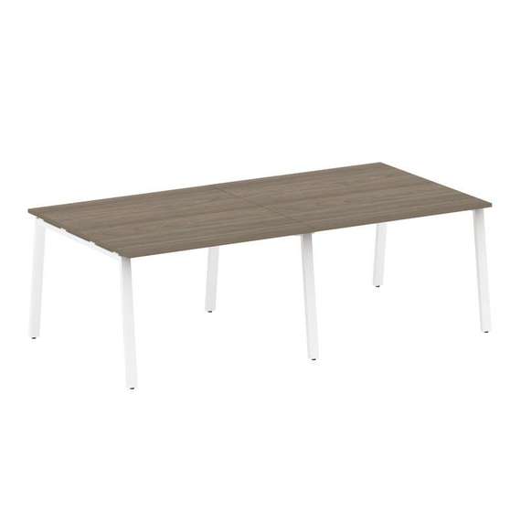 Метал Систем Переговорный стол (2 столешницы) на А-образном м/к БА.ПРГ-2.2