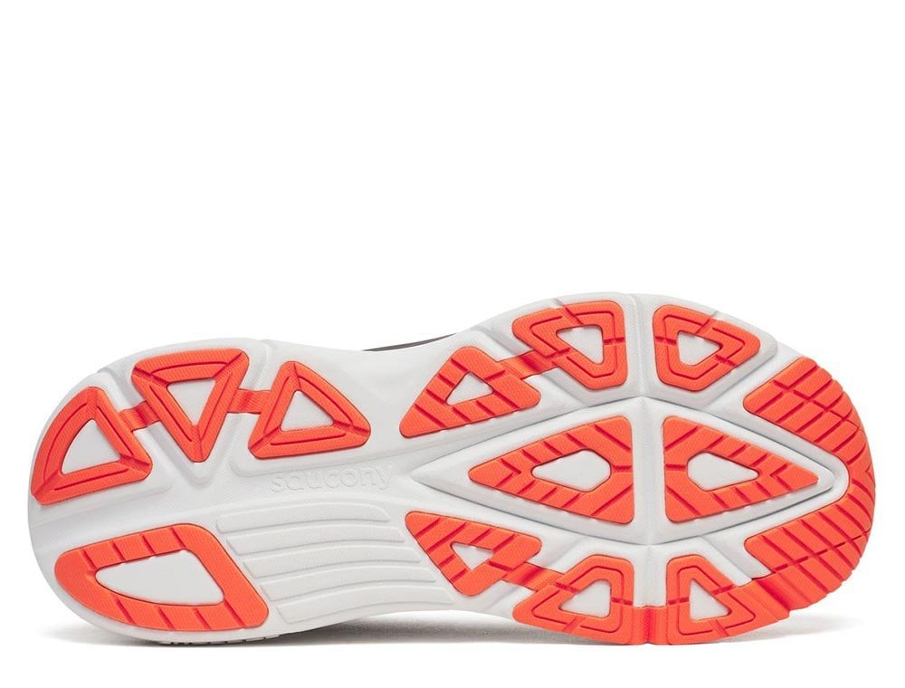 Кроссовки для бега мужские Saucony Guide 19 M Бордово-Оранжевые