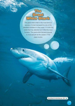 The Great White Shark. Уровень В1 (7-9 класс). Книга для чтения с доступом к электронному приложению