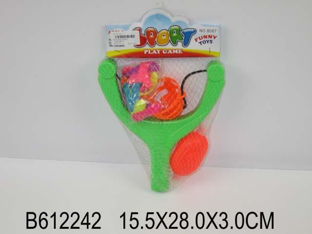 Рогатка с мячом , сетка B067