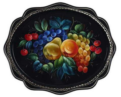 Zhostovo metal tray A15D180526217
