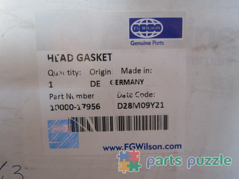Прокладка головки блока / HEAD GASKET АРТ: 10000-17956