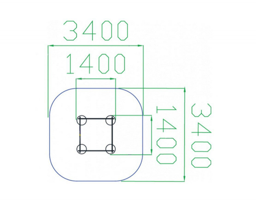 Песочница простая для детей с ОВ