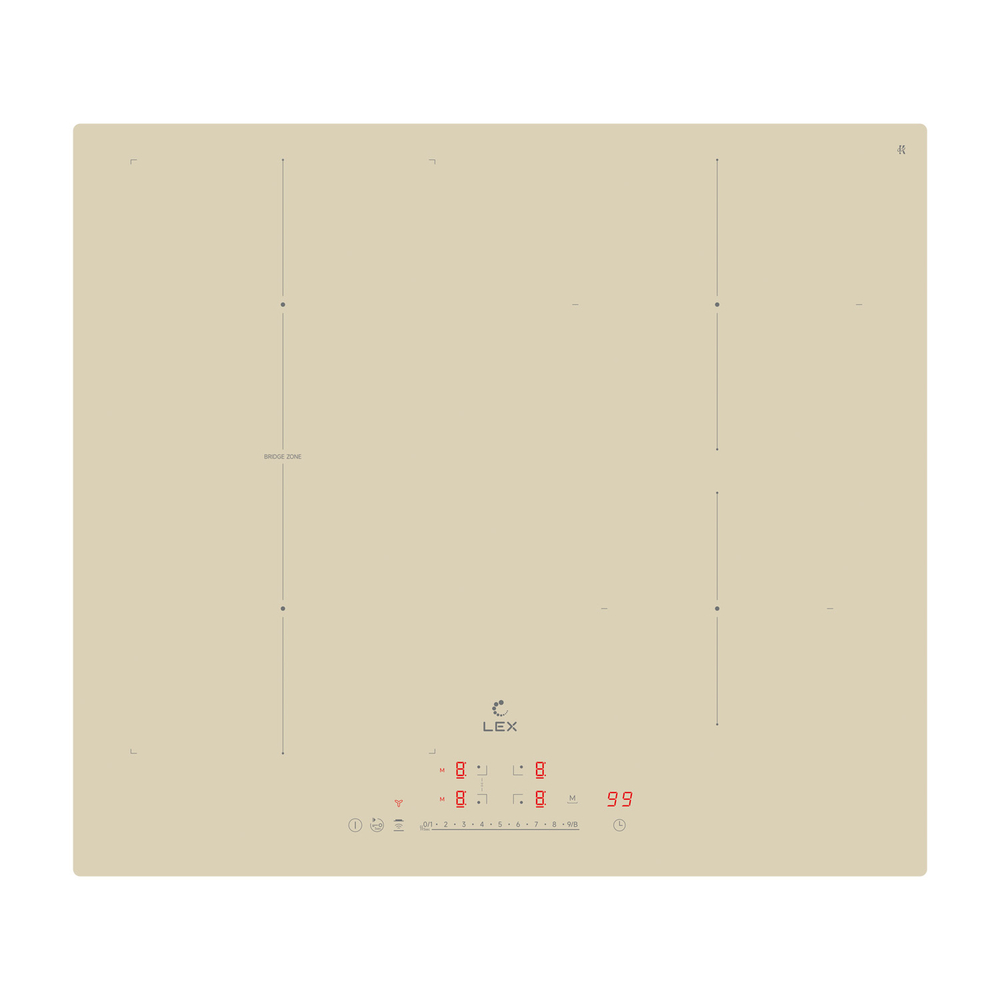 Встраиваемая индукционная варочная панель Lex EVI 641A I IV (CHPE000083)