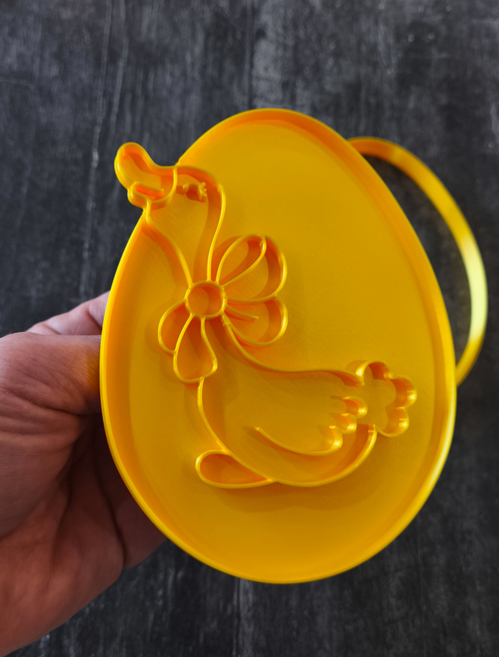 Штамп Уточка в яйце №1