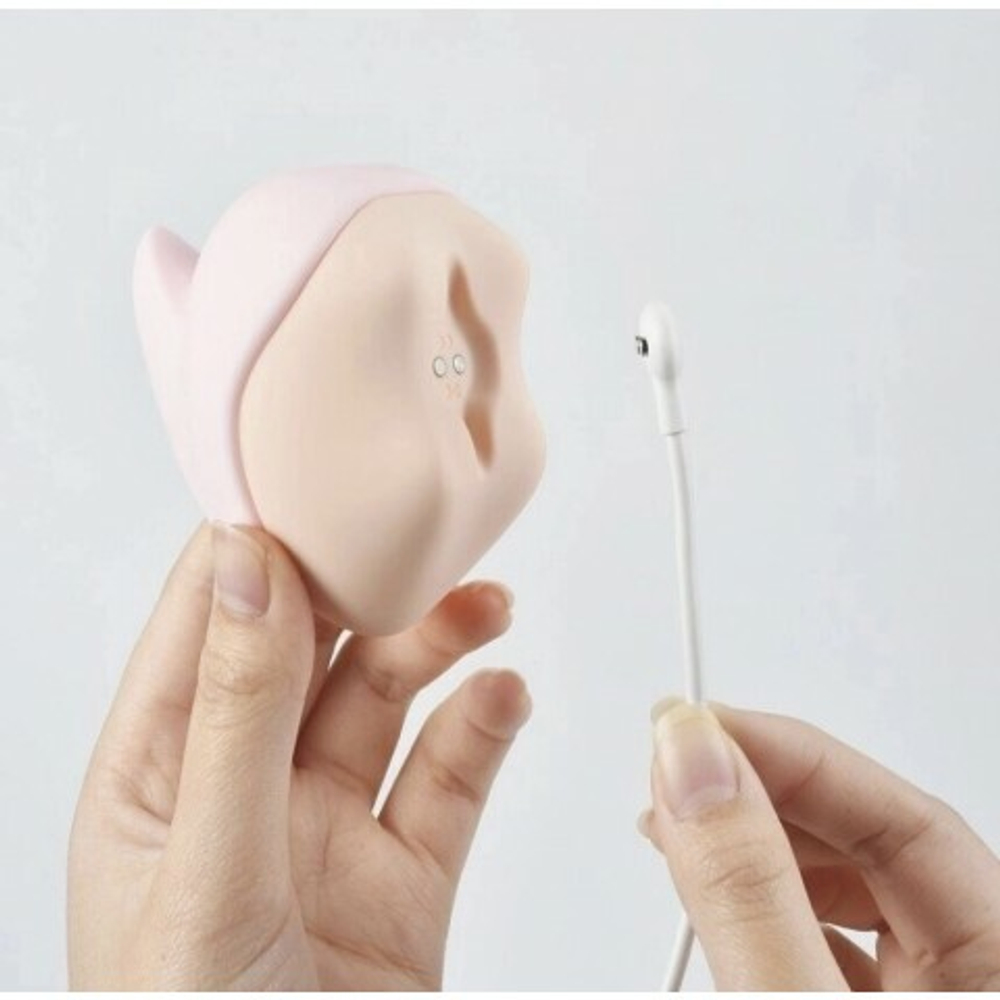 Вакуумный клиторальный стимулятор с вибрацией Unicorn от Magic Motion лиловый