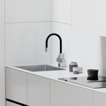 Смеситель для кухни Sancos Arno с гибким изливом, цвет хром/черный, арт. SC4005CH