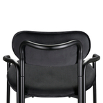 Стул барный LATITUDE Ror, Round, велюр, черный/черный