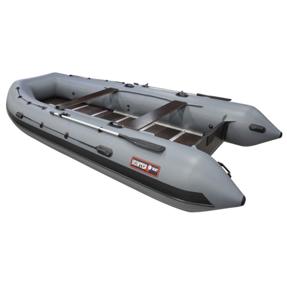 Лодка ПВХ Hunterboat Хантер Классика 520 Пайол 2025 -