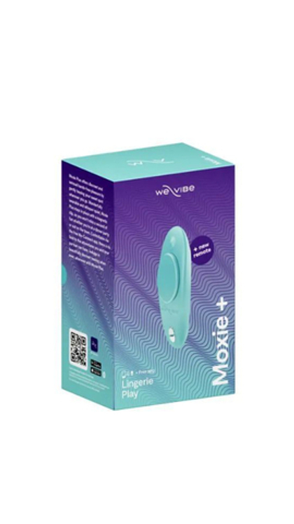 Вибромассажер WE-VIBE "Moxie+" в трусики, мятный
