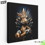 Картина для интерьера Кролик Роджер / Roger Rabbit на холсте, персонаж фильма, холст с печатью на подрамнике, на стену, Постер Плакат