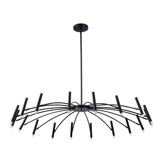 SL1214.402.18 Светильник потолочный ST-Luce Черный/Черный G9 LED 18*5W 4000K SPIDEY